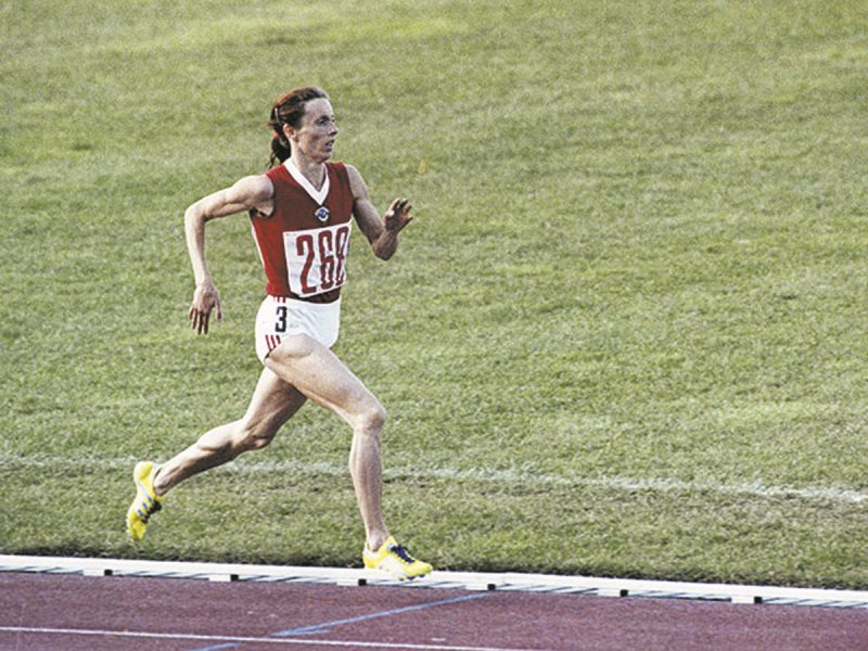 Татьяна Казанкина - олимпийский рекорд в беге на 1500 метров