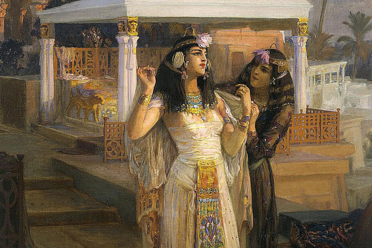 Египетская королева Клеопатра VII