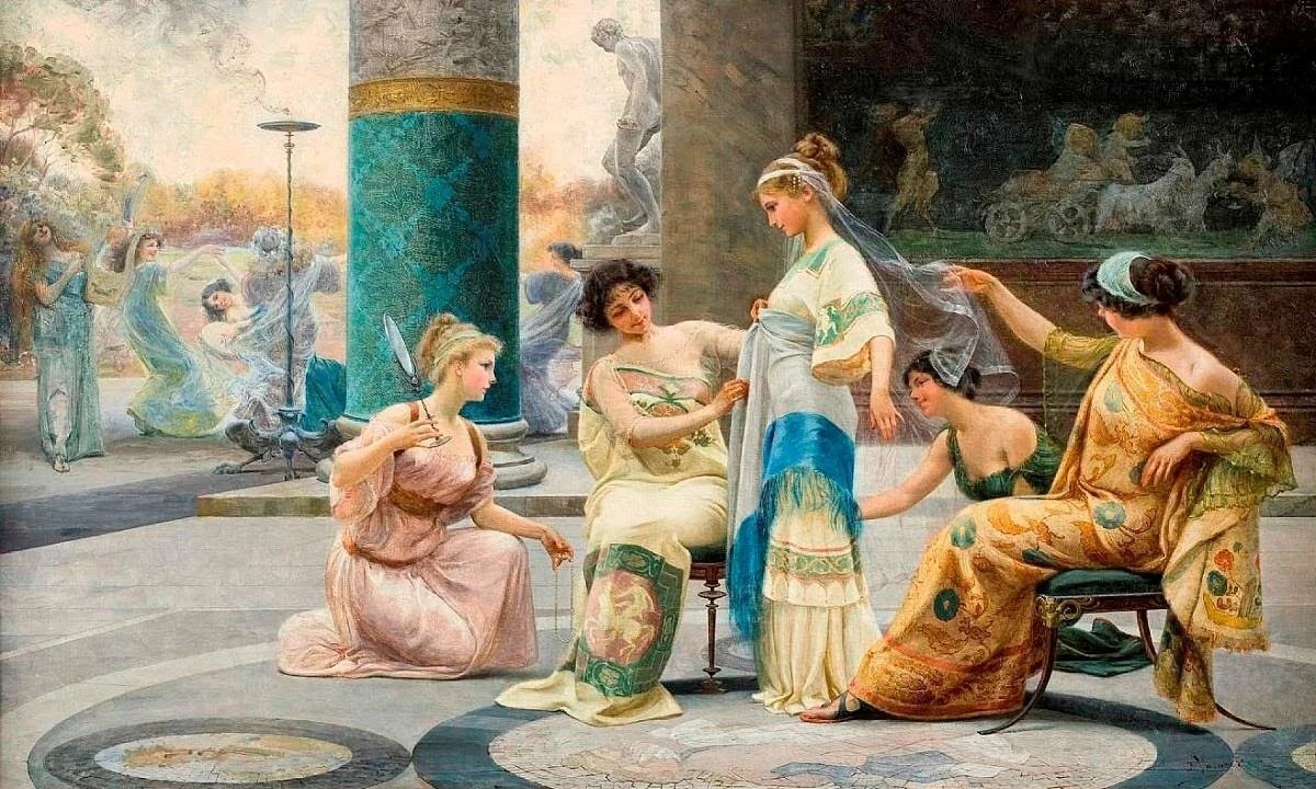 Какова была цель каждой греческой жены?