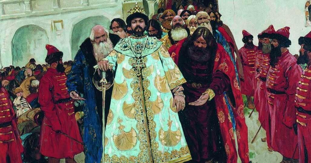 Распитие кубка с иностранными послами